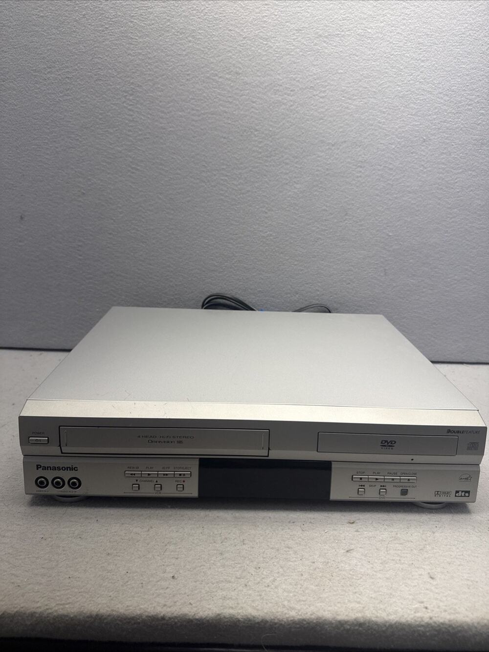 Panasonic PV-D4743S DVD VCR VHS Combo Player 4 Head Hi-Fi Tested Working